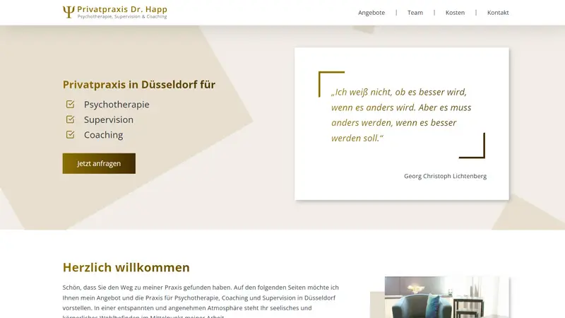 Psychotherapie in Düsseldorf