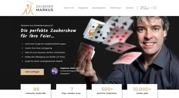 Zauberer in Düsseldorf - Markus
