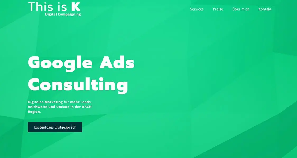 Wordpress Webseite für Freelancer