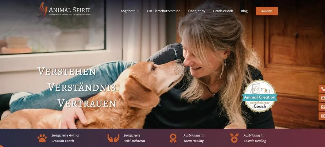 Tierkommunikatorin Jenny Zirkel aus Berlin