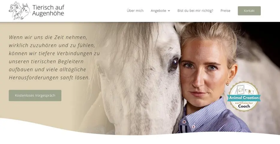 Tierisch auf Augenhöhe Tierkommunikation in Bielefeld