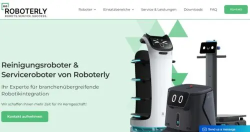 Reinigungsroboter und Serviceroboter von Roboterly, Pudu Experten
