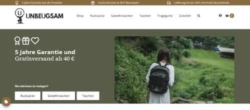 Unbeugsam . Shop für Taschen, Ruckscäke und Gewehrtaschen sowie Schießmatten aus Südafrika.